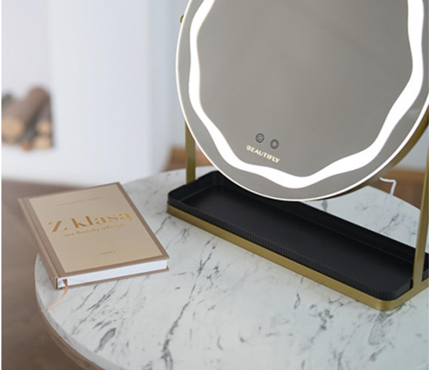 BEAUTIFLY Round LED Vanity Lustro - 1221539 - zdjęcie 4